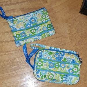 Vera Bradley Coin Purse/Wristlet Bundle